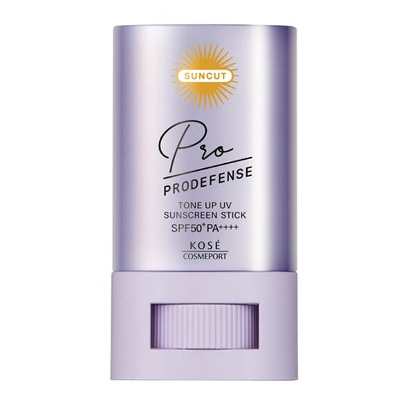 KOSE Suncut Pro Defense Tone Up UV Sunscreen Stick 20g-DONKI