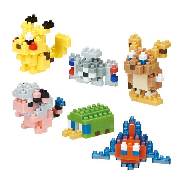 Pokemon Pokemon Lego model NBMC_08 Electrical type 1 set (6 pieces