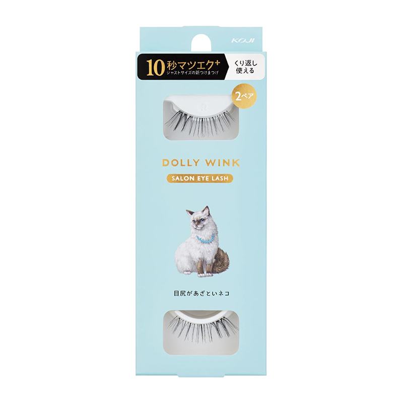 KOJI Dolly Wink False Eyelashes No. 4 2 Pairs-DONKI Official