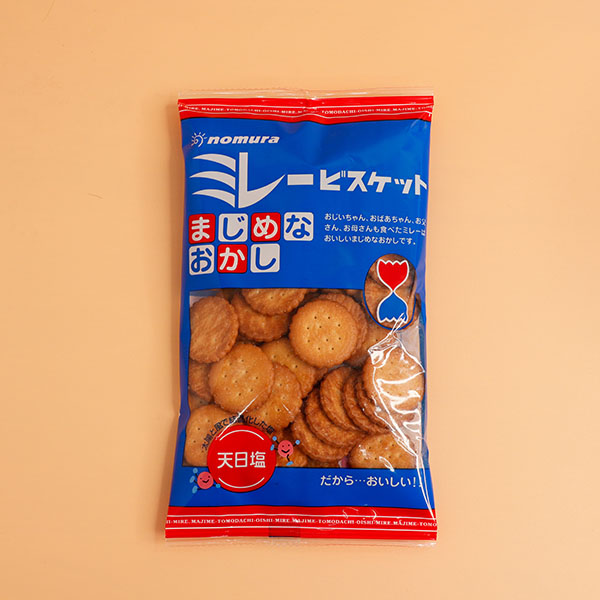 野村煎豆 美樂小圓餅乾 120g