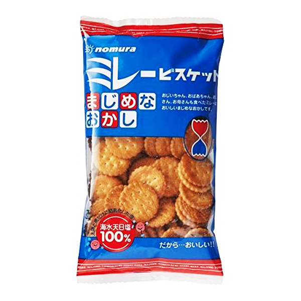 野村煎豆 美樂小圓餅乾 120g