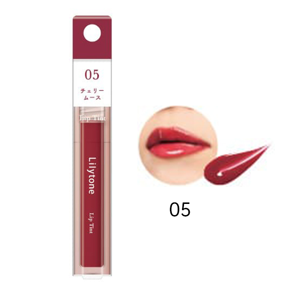 Lilytone Lip Tint 05(Cherry Mousse) 4.5g-DONKI Official Online