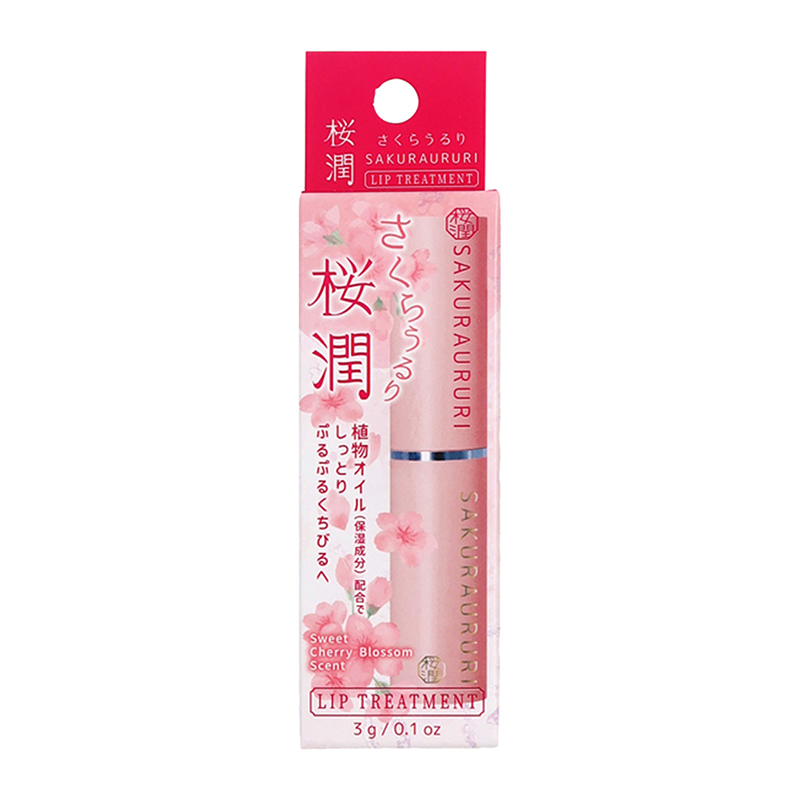 PPIH Cherry Blossom Essence Moisturizing Lip Balm 3g-DONKI