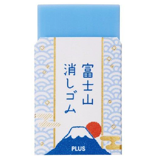PLUS 日本原裝進口直郵擦除鉛筆筆跡精緻造型伴手禮 富士山橡皮擦 1個