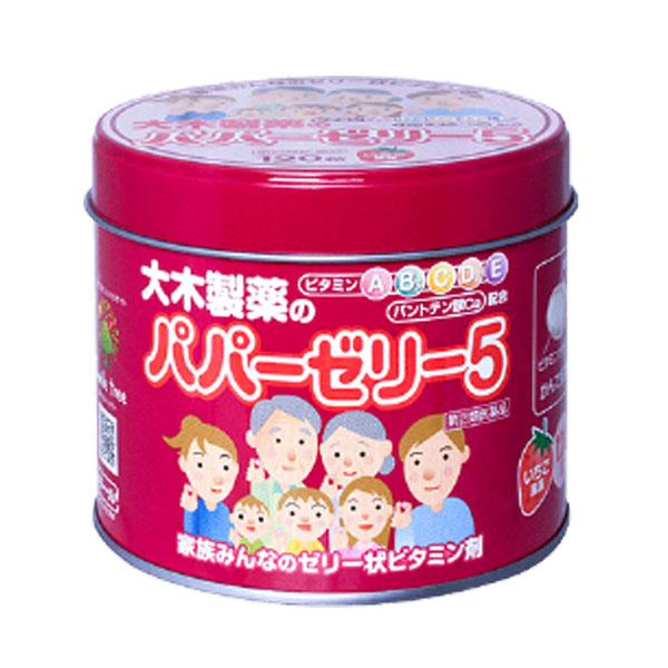 2号仓-大木 复合维生素 软糖 草莓味 120粒
