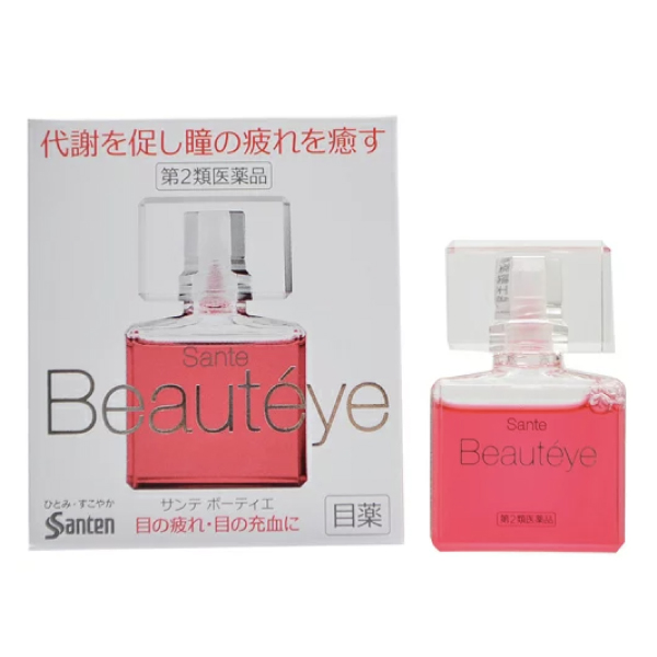 參天制藥Beauteye玫瑰眼藥水緩解眼疲勞去紅血絲滴眼液12ml
