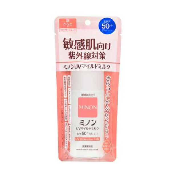 MINON蜜浓保湿UV防晒乳液80ml SPF50+ PA++++ 面部・身体用-日本唐吉诃