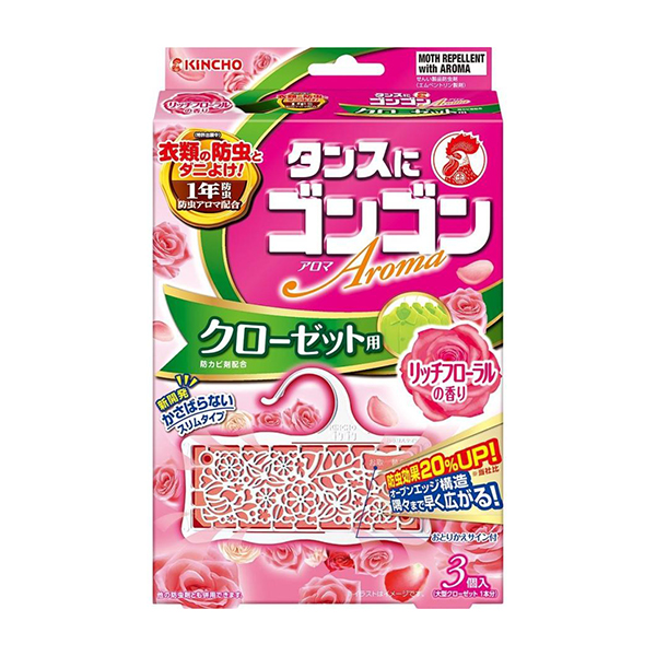 防蟲掛片 衣櫥用 花香型