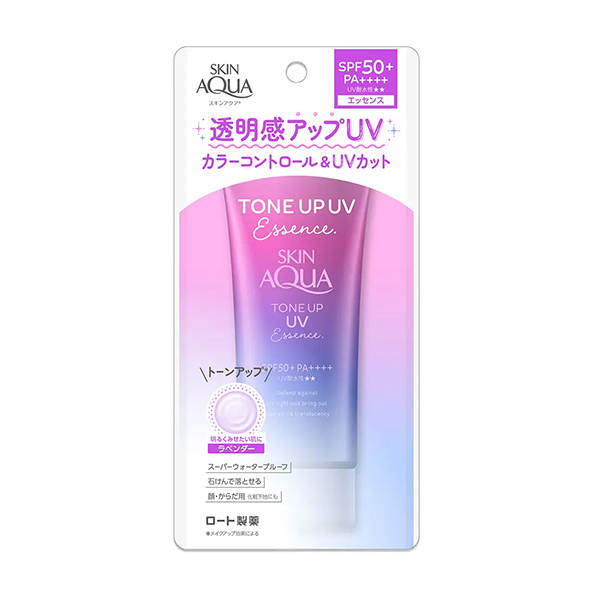 1号仓-ROHTO乐敦SKIN AQUA光透亮肌防晒乳透明感提亮保持肌肤湿润SPF50+PA++++ 80g