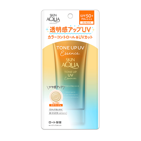 スキンアクア トーンアップUVエッセンスラテベージュ80g-驚安の殿堂