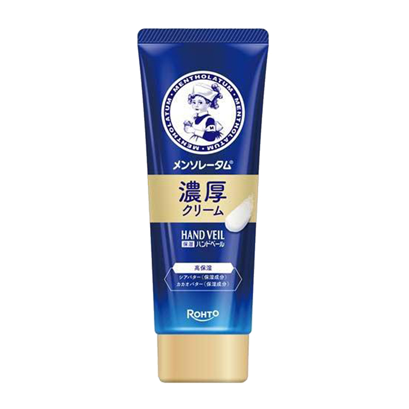 ROHTO Mentholatum Rich and Moisturizing Hand Cream 70g-DONKI