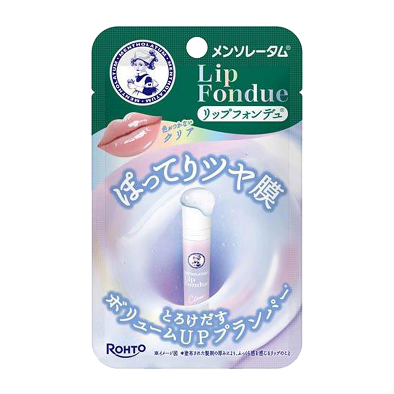 ROHTO Pharmaceutical Mentholatum Lip Balm Colorless 3.2g-DONKI