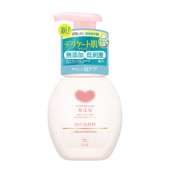 Cow 牛牌 牛乳石堿 無添加泡沫潔面 帶按壓泵 200ml