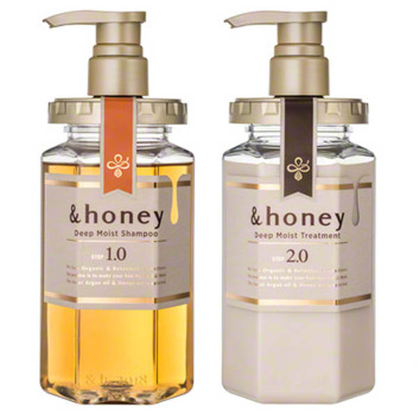 &honey ディープモイスト シャンプー1.0 440ml と &honey ディープ