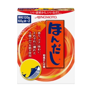 味之素AJINOMOTO 烹大師 日本進口直郵提升鮮美層次香氣風味烹調蔬菜海鮮肉類 調味料【鰹魚風味】 120g