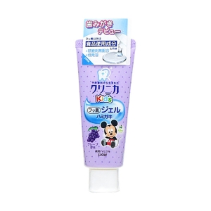 LION獅王 米奇 兒童牙膏 葡萄