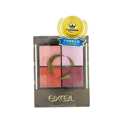 excel Real Clothes Shadow 光綻時裳四色眼影 CS07 蜜光薰衣