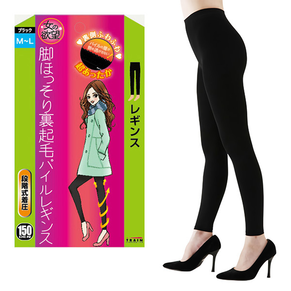女人欲望 絨毛美腿襪 M-L