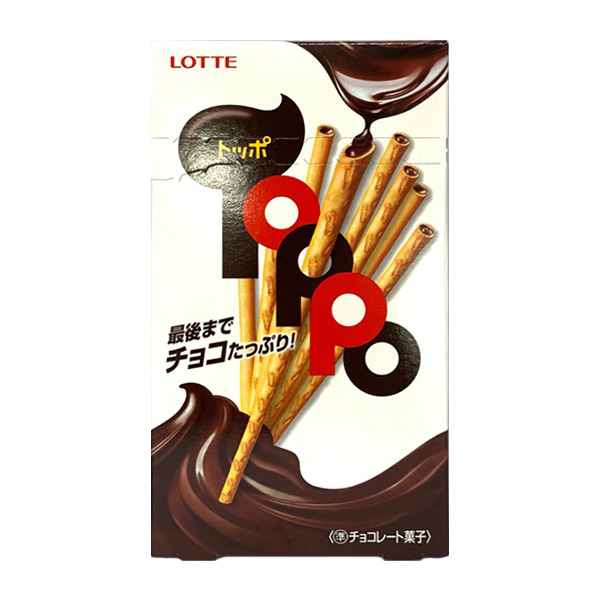LOTTE樂天 Toppo 巧克力夾心棒（保質期至2022年11月1日）