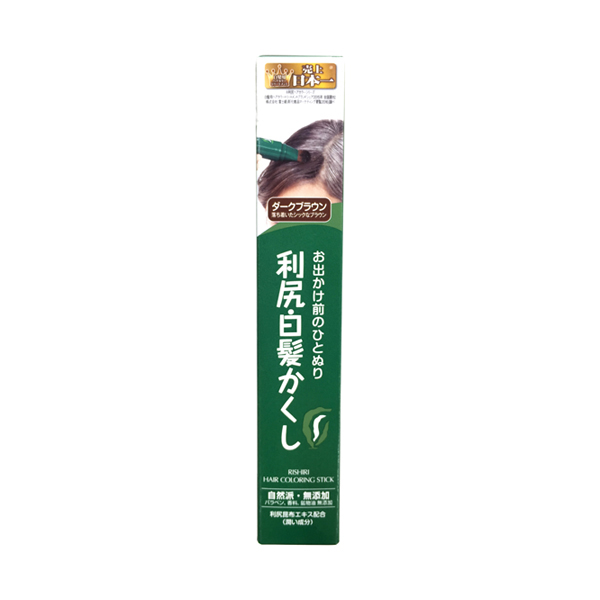 利尻 染髮筆 深咖啡色
