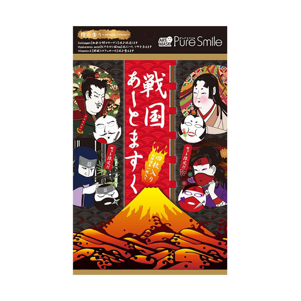 Pure Smile 戰國人物面膜 盒裝