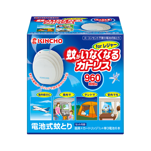 大日本除蟲菊 金鳥 驅蚊器 便攜款 本體+芯
