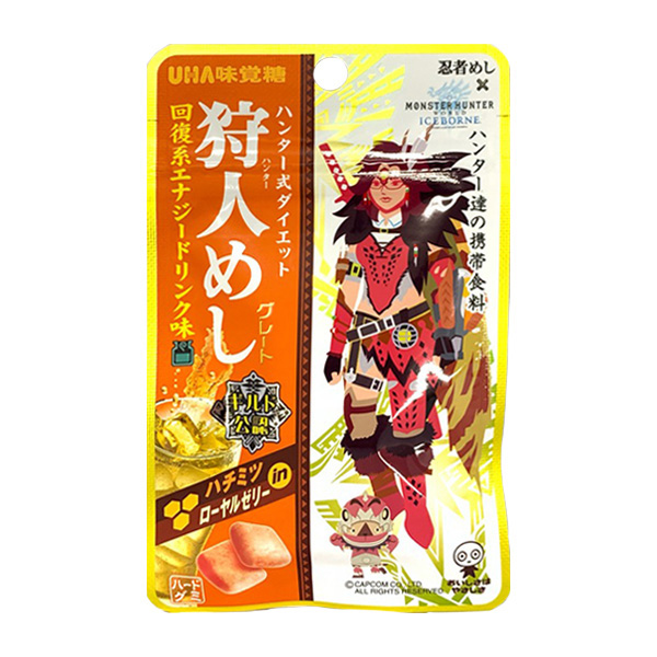 UHA味覺糖 魔物獵人恢復系能量軟糖