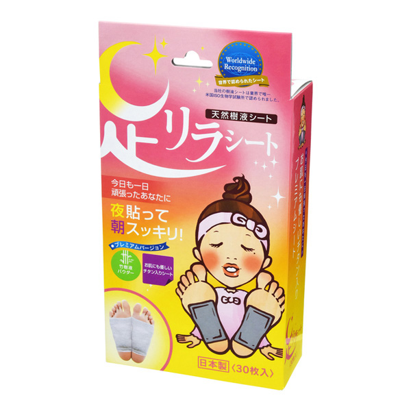 樹之惠 天然樹液足貼 含鈦 30片