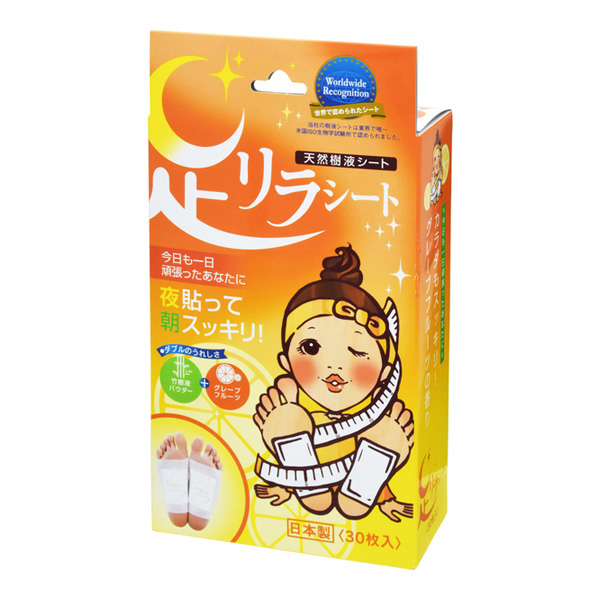 樹之惠 天然樹液足貼 葡萄柚 30片
