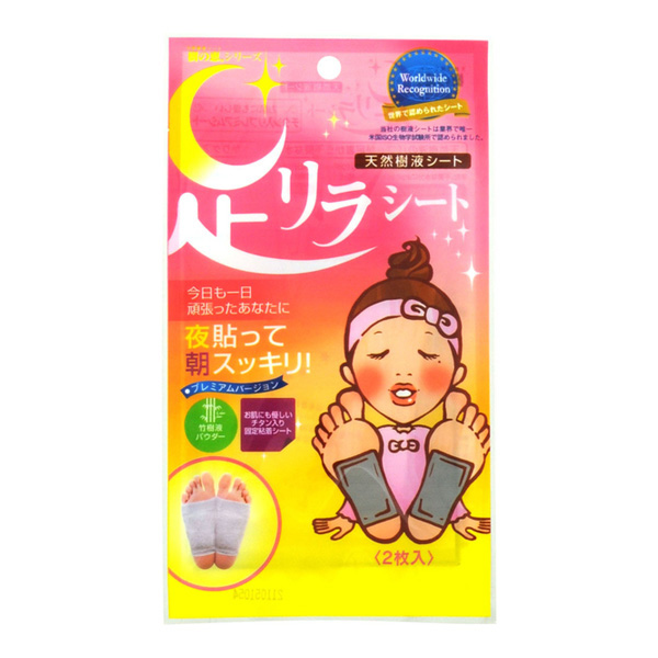 樹之惠 天然樹液足貼 含鈦 (1雙份)
