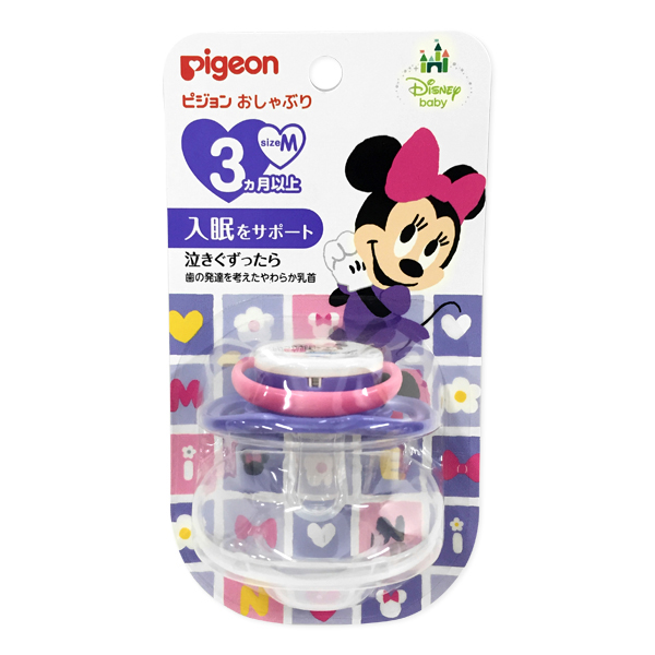 Pigeon 貝親 安撫奶嘴 米妮 3個月以上 M