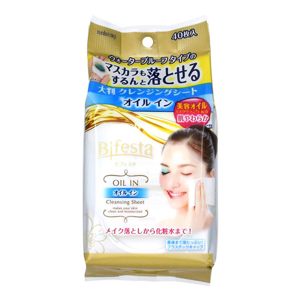 Bifesta 即淨保濕卸妝棉 濃妝即淨 40張