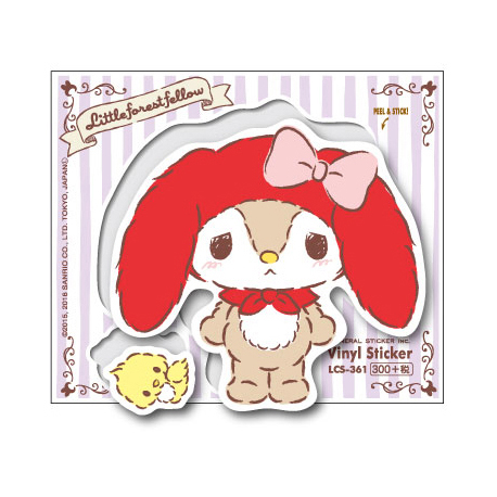 LCS-361 Mello塑膠貼紙/ Littleforestfellow