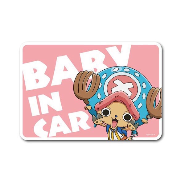 GENERAL STICKER LCS-521 BABY IN CAR CHOPPER 喬巴 貼紙 (原材料/塑膠)