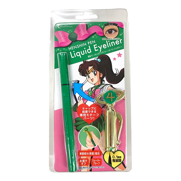 1号仓-Miracle Romance 凡尔赛玫瑰防水防汗不染晕不脫色 美少女战士眼线液笔【水手木星-卡其色】 0.4ml
