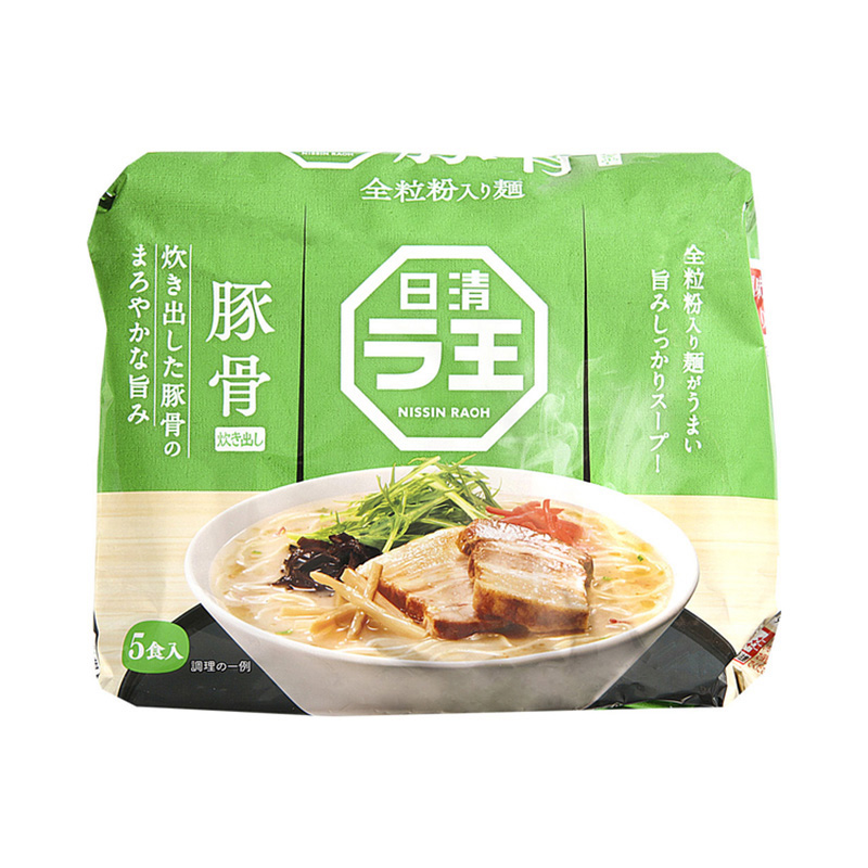 日清食品 拉王拉麵 豬骨湯風味 5袋入
