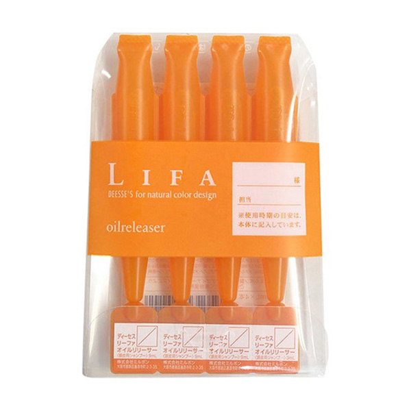 Milbon Deesse's LIFA Oil Releaser 頭皮深層清潔劑 9g x 4支