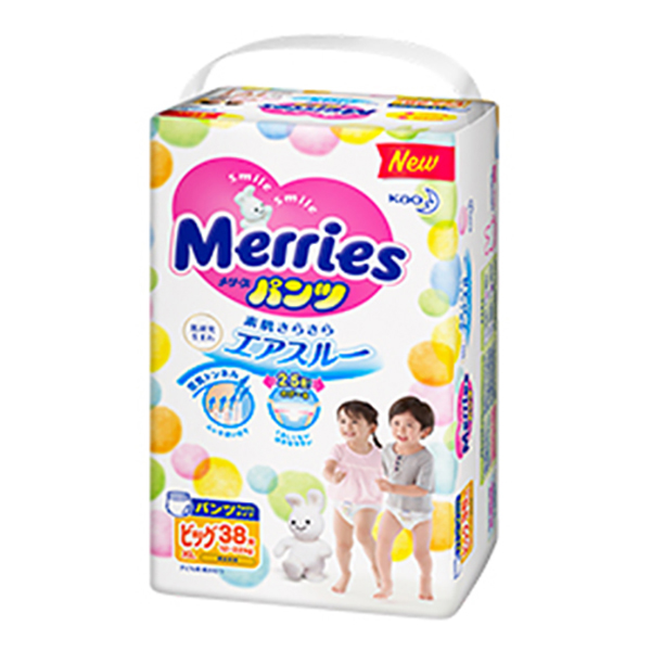 花王 Merries 紙尿褲 特大 12-22kg 38片