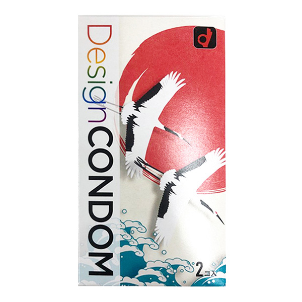 Okamoto 冈本 Design Condom 图案设计避孕套 03鹤