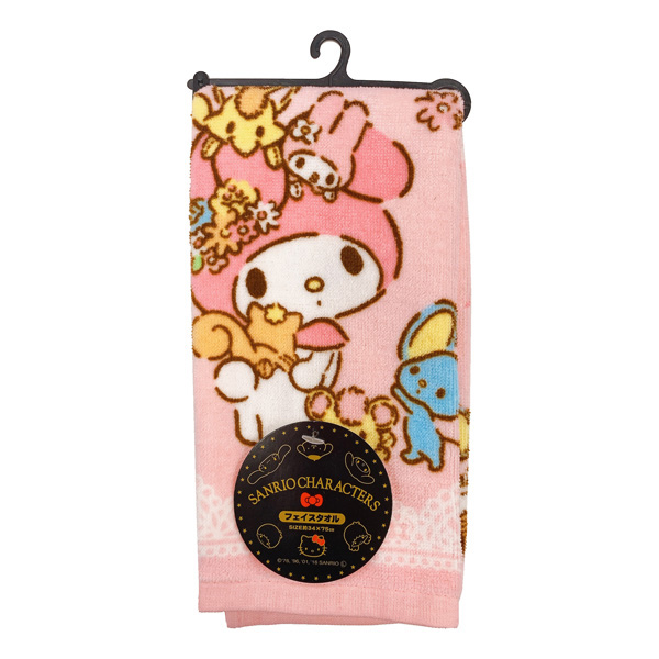 マイメロディ フェイスタオル 2011 フレンズ レア サンリオ 72x32cm